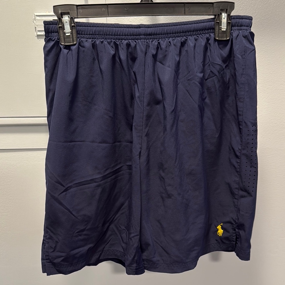 Polo Ralph Lauren Navy Athletic Shorts